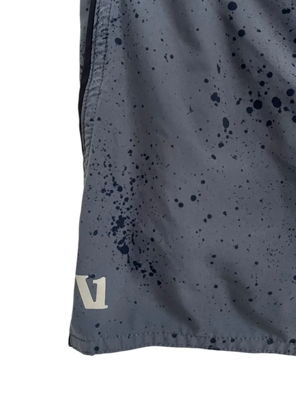 Vuori Trail Short Men’s XL 6” Stretch Lined Black Grey Running Performance V341